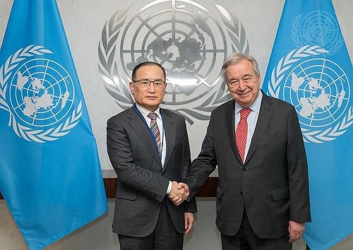 (LEAD) National security adviser reportedly asks U.N. chief to visit N. Korea: sources